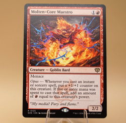 Molten-Core Maestro | 125 | Regular | R | Secrets of Strixhaven | Pack Fresh - Image 1
