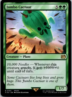 MTG SkeenAB Jumbo Cactuar from FIN. NM. - Image 1