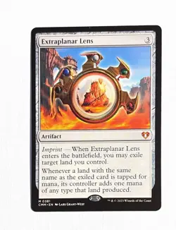 Extraplanar Lens ~ MTG Commander Masters ~ #0381 Mythic - Image 1