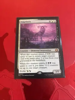 MTG Emptiness - Lorwyn Eclipsed - NM - Image 1