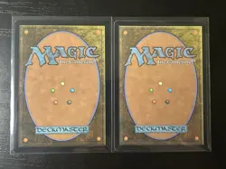 MTG Sauron The Dark Lord (x2) Lord Of The Rings Mythic Regular LP #224 - Image 2