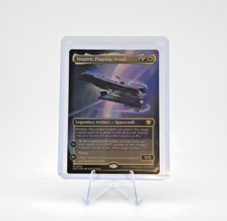 MTG: Inspirit, Flagship Vessel - Borderless Foil - EOC Magic - M 0002 - Image 1
