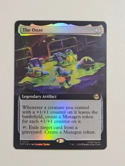 The Ooze (Extended Art) Foil R Teenage Mutant Ninja Turtles 0277 NM - Image 1