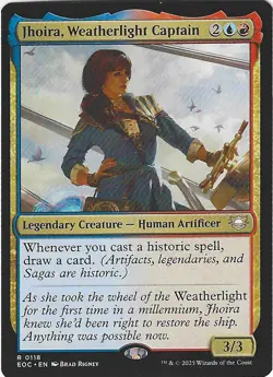 MTG: Jhoira, Weatherlight Captain - Regular - EOC Magic - R 0118 - Image 2