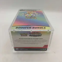 Pokemon TCG S&V Prismatic Evolutions Booster Bundle Display Case w/Acrylic Case - Image 2