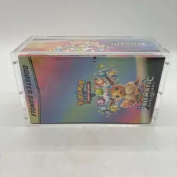 Pokemon TCG S&V Prismatic Evolutions Booster Bundle Display Case w/Acrylic Case - Image 4