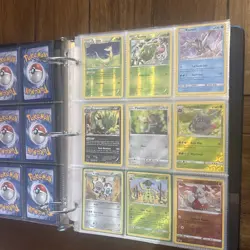 Pokemon Binder Collection rare Cards TCG lot Of Cards MEW v Holo Foil Mid Era - Image 2