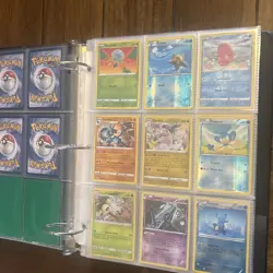 Pokemon Binder Collection rare Cards TCG lot Of Cards MEW v Holo Foil Mid Era - Image 3