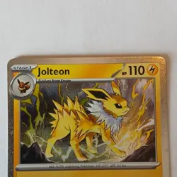 Jolteon 169 SV: Black Star Promos Promo Holo – Pokemon TCG Pack Fresh - Image 2