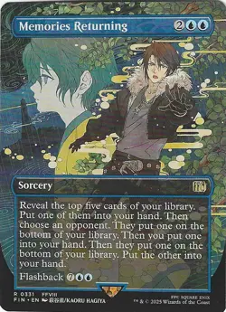 MTG: Memories Returning - Final Fantasy - Borderless - FIN Magic - R 0331 - Image 2