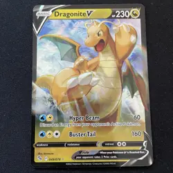 Dragonite V 049/078 - Sword & Shield Pokemon GO - Pokemon TCG - Image 1