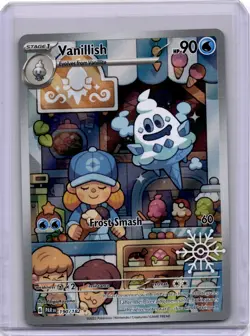 Pokemon Vanillish - (Holiday Calendar) Illustration Rare 190/182 NM - Image 1