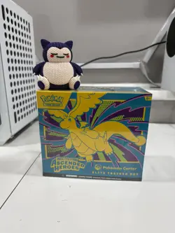 Ascended Heroes Pokemon Center ETB (Elite Trainer Box) SEALED w Surprise Snorlax - Image 1