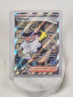 Pokemon Tarragon Trainer Supporter Full Art Holo 116/088 POR English NM - Image 1