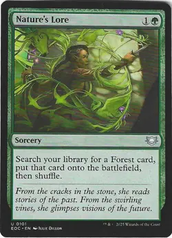 MTG: Nature's Lore - Edge of Eternities - Regular - EOC Magic - U 0101 - Image 2