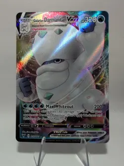 Galarian Darmanitan VMAX 037/185 Full Art Vivid Voltage Ultra Rare Pokemon TCG - Image 1