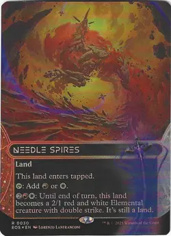 MTG: Needle Spires - Edge of Eternities - Borderless Foil - EOS Magic - R 0030 - Image 2