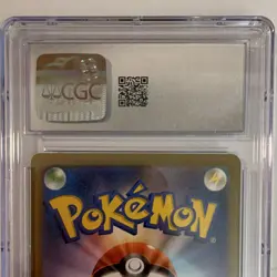 Pokemon Pidgeotto 119/108 Ruler Black Flame Art Rare Holo CGC 10 Japanese - Image 5