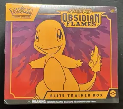 SEALED-OBSIDIAN FLAMES-ELITE TRAINER BOX-POKEMON-CHARMANDER-SHIPPING INCLUDED! - Image 2
