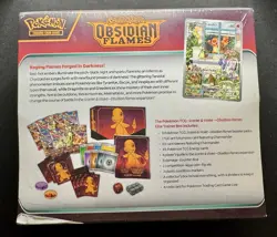 SEALED-OBSIDIAN FLAMES-ELITE TRAINER BOX-POKEMON-CHARMANDER-SHIPPING INCLUDED! - Image 3