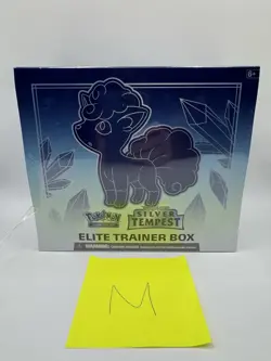 Pokemon TCG Silver Tempest Elite Trainer Box Factory Sealed- Tear In Plastic - Image 1