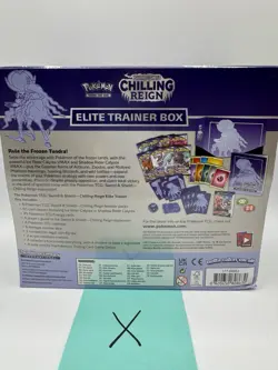 Pokemon TCG Chilling Reign ETB – Shadow Rider Calyrex (x)– Tear In Plastic - Image 2