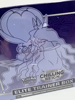 Pokemon TCG Chilling Reign ETB – Shadow Rider Calyrex (x)– Tear In Plastic - Image 4