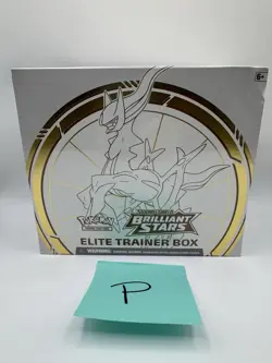 Pokemon Sword & Shield Brilliant Stars Elite Trainer Box - Corner Box Damaged 820650850127 - Image 1
