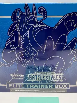 Pokemon Sword and Shield Battle Styles Elite Trainer Box (O) - Tear In Plastic 820650808357 - Image 2