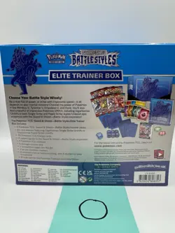 Pokemon Sword and Shield Battle Styles Elite Trainer Box (O) - Tear In Plastic 820650808357 - Image 3