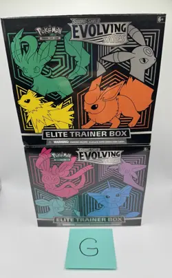 Pokemon Sword & Shield Evolving Skies Elite Trainer Box - Box Small Damaged - Image 1