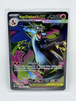 Pokemon Mega Charizard X EX 109/094 Phantasmal Flames - Image 1