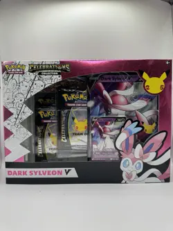 Pokemon TCG: 25th Anniversary Celebrations Dark Sylveon V Collection Box -Sealed - Image 1