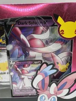 Pokemon TCG: 25th Anniversary Celebrations Dark Sylveon V Collection Box -Sealed - Image 3
