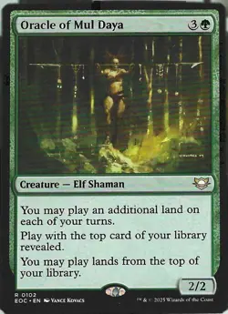 MTG: Oracle of Mul Daya - Edge of Eternities - Regular - EOC Magic - R 0102 - Image 2