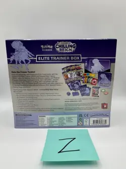 Pokemon TCG Chilling Reign ETB – Shadow Rider Calyrex (z) Tear In Plastic - Image 3
