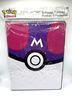 Pokemon Ultra Pro 9 Pocket Portfolio Binder Pokeball - Image 1