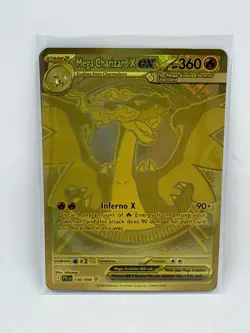 Pokemon Mega Charizard X EX 130/094 Phantasmal Flames - Image 1
