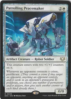 MTG: Patrolling Peacemaker - Edge of Eternities - Regular - EOC Magic - R 0005 - Image 2