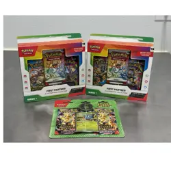 Pokemon First Partner Illustration Box Series 1, Blister Pack, 7 Day Auction - Image 1