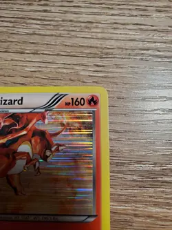 Pokemon Charizard 19/113 Holo Rare Legendary Treasures Nice Centering NM-LP - Image 3