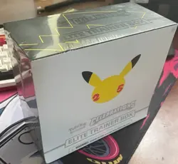 Pokemon Celebrations Elite Trainer Box ETB 25th Anniversary New Factory Sealed 820650809439 - Image 1