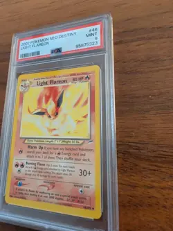 Pokemon Neo Destiny Light Flareon PSA 9 - Image 3