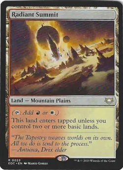 MTG: Radiant Summit - Edge of Eternities - Regular - EOC Magic - R 0023 - Image 2