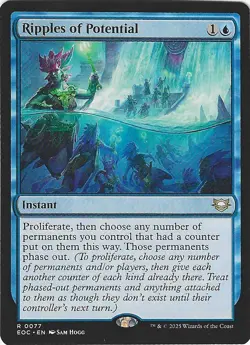 MTG: Ripples of Potential Commander - Regular - EOC Magic - R 0077 - Image 2