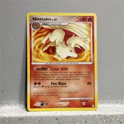 Pokemon Ninetales Mysterious Treasures Rare 32/123 Stage 1 HP 80 English - Image 1