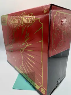 Pokemon Scarlet and Violet ETB Koraidon Box B - Tear In Plastic - Image 3