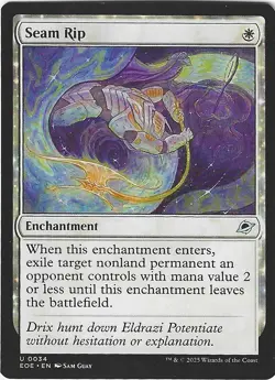 MTG: Seam Rip - Edge of Eternities - Regular - EOE Magic - U 0034 - Image 3