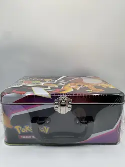 Pokemon TCG Charizard Collectors Treasure Chest Lunch Box Tin - Image 3