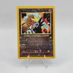 Entei Pokemon WoTC Promo 34/53 Reverse Holofoil Near Mint SWIRL Vintage Clean - Image 4